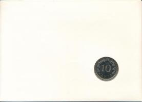 Málta 1972. 10c felbélyegzett borítékban, bélyegzéssel T:UNC Malta 1972. 10 Cents in envelope with s...
