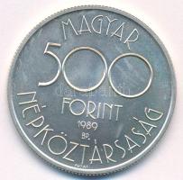 1988. 500Ft Ag "Labdarúgó Világbajnokság 1990 - két játékos" T:BU Adamo EM108