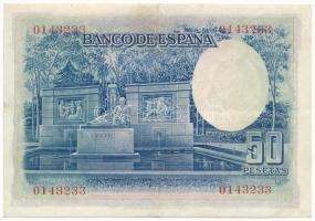 Spanyolország 1935. 50P T:F szép papír
Spain 1935. 50 Pesetas C:F fine paper
Krause P#88