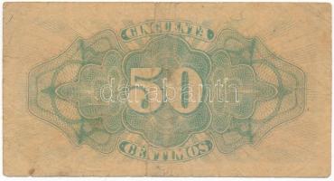 Spanyolország 1937. 50c T:F,VG
Spain 1937. 50 Centimos C:F,VG
Krause P#93