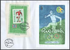 Ex libris Dr. Gombos László, Olimpia témában, 10 db kisgrafika