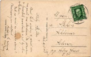 1928 Batelov, Battelau; Nadrazi, Celkovy pohled, Námesti, Zámek / railway station, general view, squ...