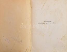 Hitler, Adolf: Mein Kampf I.kötet. Első kiadás! München, 1925. Franz, Eber Nachfolger 1 t XVI. 392p....