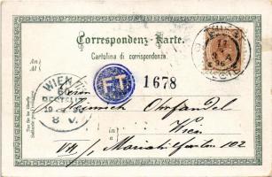 1896 (Vorläufer) Trieste, Un Saluto da Miramare, Il castello visto dal Molo, Gjardino / castle and g...