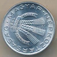 1983. 20f Al + 5Ft Ni + 10Ft Ni "FAO" sor, eredeti műbőr tokban, tanúsítvánnyal T:UNC Adam...