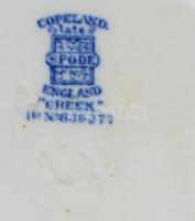 Copeland görög jelenetes dísztányér, jelzett, d: 19 cm