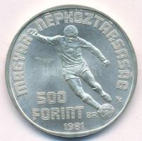 1981. 500Ft Ag "Labdarúgó Világbajnokság 1982" T:BU folt Adamo EM65