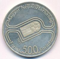 1981. 500Ft Ag "Labdarúgó Világbajnokság 1982" T:AU (eredetileg PP) folt Adamo EM64