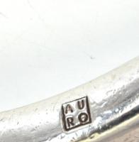 Ezüst(Ag) masszív glídes nyaklánc, jelzett, h: 42 cm, nettó: 36,3 g