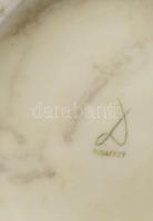 Drasche virágmintás váza, jelzett, kopással, m: 26 cm