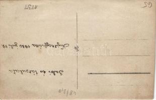 1930 Nyíregyháza, Gabi és társulata. photo (vágott / cut)