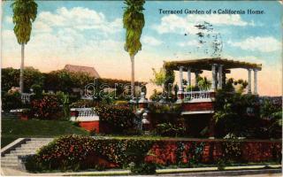 1923 California, Terraced Garden of a California Home (EB)