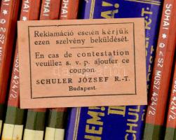 Schuler József R.T. - NEM! NEM! SOHA! irredenta ceruza 1 nagyobb doboz teljes tartalommal, 12 tucat ...