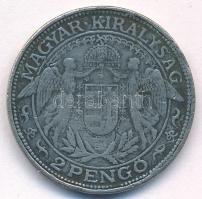 1933. 2P "Madonna" korabeli fém hamisítvány (7,76g) T:F