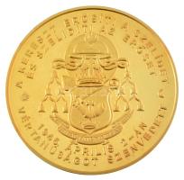 Csóka Zsuzsa (1962-) 1997. "Báró Apor Vilmos püspök boldoggá avatására" kétoldalas, aranyo...