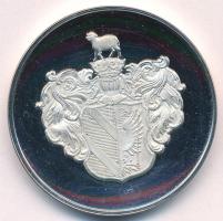 Fritz Mihály (1947- ) DN "Szeged" kétoldalas ezüstözött fém emlékérem kapszulában (42,5mm)...