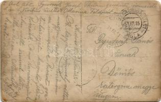 1915 SMS Viribus Unitis az Osztrák-Magyar Haditengerészet Tegetthoff-osztályú csatahajó matrózai / K...