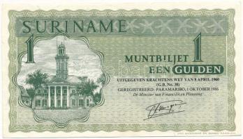 Suriname 1986. 1G T:F szép papír Suriname 1986. 1 Gulden C:F fine paper Krause P#116i