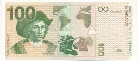 El Salvador 1997. 100C T:XF
El Salvador 1997. 100 Colones C:XF
Krause P#151a2