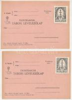 Frontharcos Tábori Levelezőlap - 2 db második világháborús magyar katonai tábori posta képeslap: Ne ...