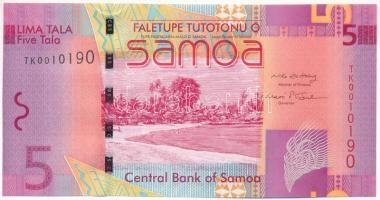 Szamoa DN (2008) 5T T:UNC Samoa ND (2008) 5 Tala C:UNC Krause P#38a