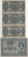1902-1998. 64db-os vegyes korona, pengő, adópengő bankjegy, közte 1902. 1000K felülbélyegzés nélkül,...
