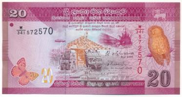 Srí Lanka 2015. 20R T:UNC Sri Lanka 2015. 20 Rupees C:UNC Krause P#123c