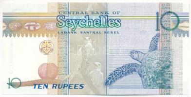 Seychelle-szigetek DN (1998-2008) 10R T:XF
Seychelles ND (1998-2008) 10 Rupees C:XF
Krause P#36a