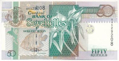 Seychelles-szigetek DN (1998) 50R T:AU Seychelles ND (1998) 50 Rupees C:AU Krause P#38