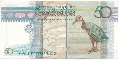 Seychelles-szigetek DN (1998) 50R T:AU
Seychelles ND (1998) 50 Rupees C:AU
Krause P#38