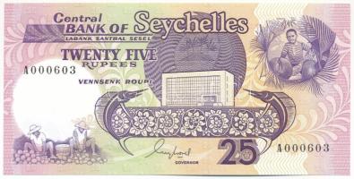 Seychelles-szigetek DN (1989-1996) 25R T:UNC Seychelles ND (1989-1996) 25 Rupees C:UNC Krause P#33