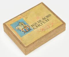 Magyar sors kártyái. Történelmi kvartett. Kártyajáték, cca 1940-1942, Piatnik Nándor és Fiai Rt., ki...