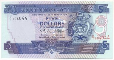 Salamon-szigetek DN (1997) 5$ T:AU Solomon Islands ND (1997) 5 Dollars C:AU Krause P#19