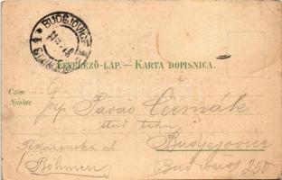 1899 (Vorläufer) Karlóca, Karlowitz, Sremski Karlovci; Srp. vel. Gimnazia i Bogoslovija, Grob. Brank...