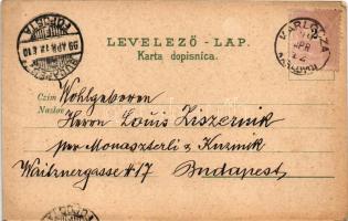 1899 (Vorläufer) Karlóca, Karlowitz, Sremski Karlovci; Srp. vel. Gimnazia i Bogoslovija, Grob. Brank...