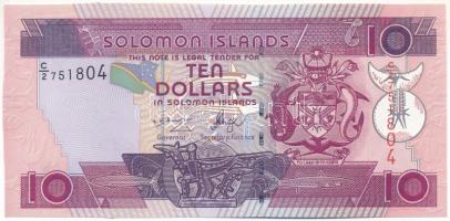 Salamon-szigetek DN (2005) 10$ kézzel vágott T:UNC,AU  Solomon Islands ND (2005) 10 Dollars handcut C:UNC,AU Krause P#27