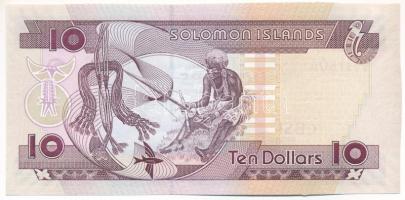 Salamon-szigetek DN (2005) 10$ kézzel vágott T:UNC,AU 
Solomon Islands ND (2005) 10 Dollars handcut...