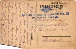 1916 K.u.K. Feldkino und Teehalle / Első világháborús osztrák-magyar teaház és tábori mozi / WWI Aus...