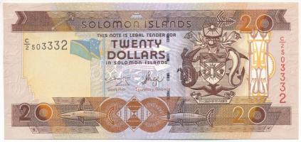 Salamon-szigetek DN (1996) 20$ T:F szép papír Solomon Islands ND (1996) 20 Dollars C:F fine paper Krause P#21