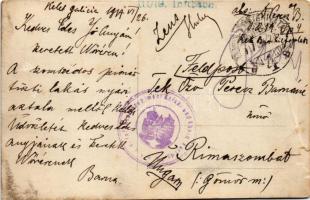 1917 Kelet-Galícia, osztrák-magyar katonák csoportja / WWI Austro-Hungarian K.u.K. military, group o...