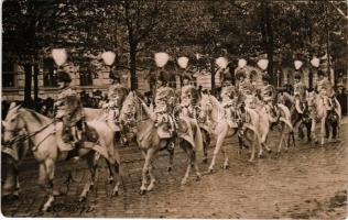 1913 Pozsony, Pressburg, Bratislava (?); felvonulás, körmenet / parade, procession. photo (EK)