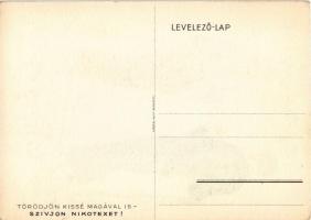 Látja Pista ezt szeretem... mert NIKOTEX. Törődjön kissé magával is - szívjon Nikotexet! Cigaretta r...