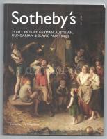 2005 Sotheby's árverési katalógus, 19. századi német, osztrák, magyar és szláv festmények (Munkácsy Mihály, Markó Károly, Alfons Mucha és mások munkái). Színes reprodukciókkal illusztrálva, angol nyelven. Kiadói papírkötés.