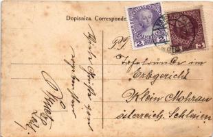 Mostar, Strassenbild, Jozo Soldo Gasthaus No. 2., Verlag Pacher & Kisic / street, restaurant and...