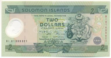 Salamon-szigetek DN (2001) 2$ &quot;A Salamon-szigeteki Bank 25. évfordulója&quot; emlékkiadás T:UNC Solomon Islands ND (2001) 2 Dollars &quot;25th Anniversary of the CBSI&quot; commemorative issue C:UNC Krause P#23