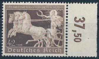 Deutsches Reich 1940 Mi 747 ívszéli (Mi EUR 120.-)