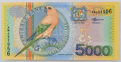 Suriname 2000. 5000G T:UNC Suriname 2000. 5000 Gulden C:UNC Krause P#152