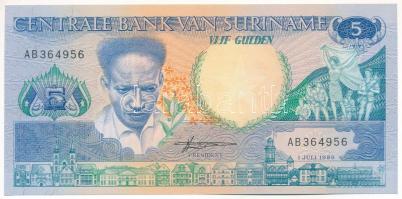 Suriname 1986. 5G T:XF Suriname 1986. 5 Gulden C:XF Krause P#130a