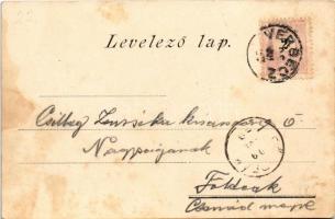 1898 (Vorläufer) Versec, Werschetz, Vrsac; Wasserturm, Bergkapelle, Schiessstätte / víztorony, kápol...