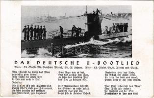 Das Deutsche U-Bootlied / German Navy submarine with mariners and song (vágott / cut)